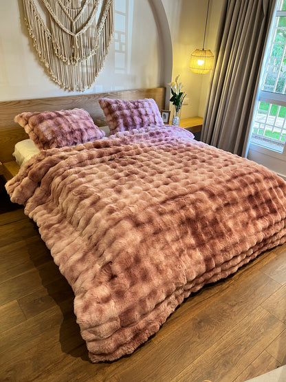 BUBBLEGUM Bubbles Fur Duvet