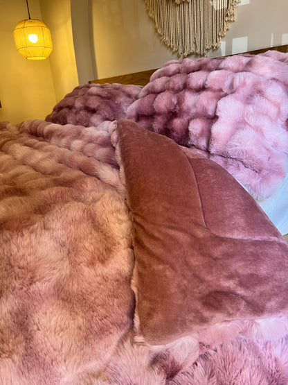 BUBBLEGUM Bubbles Fur Duvet