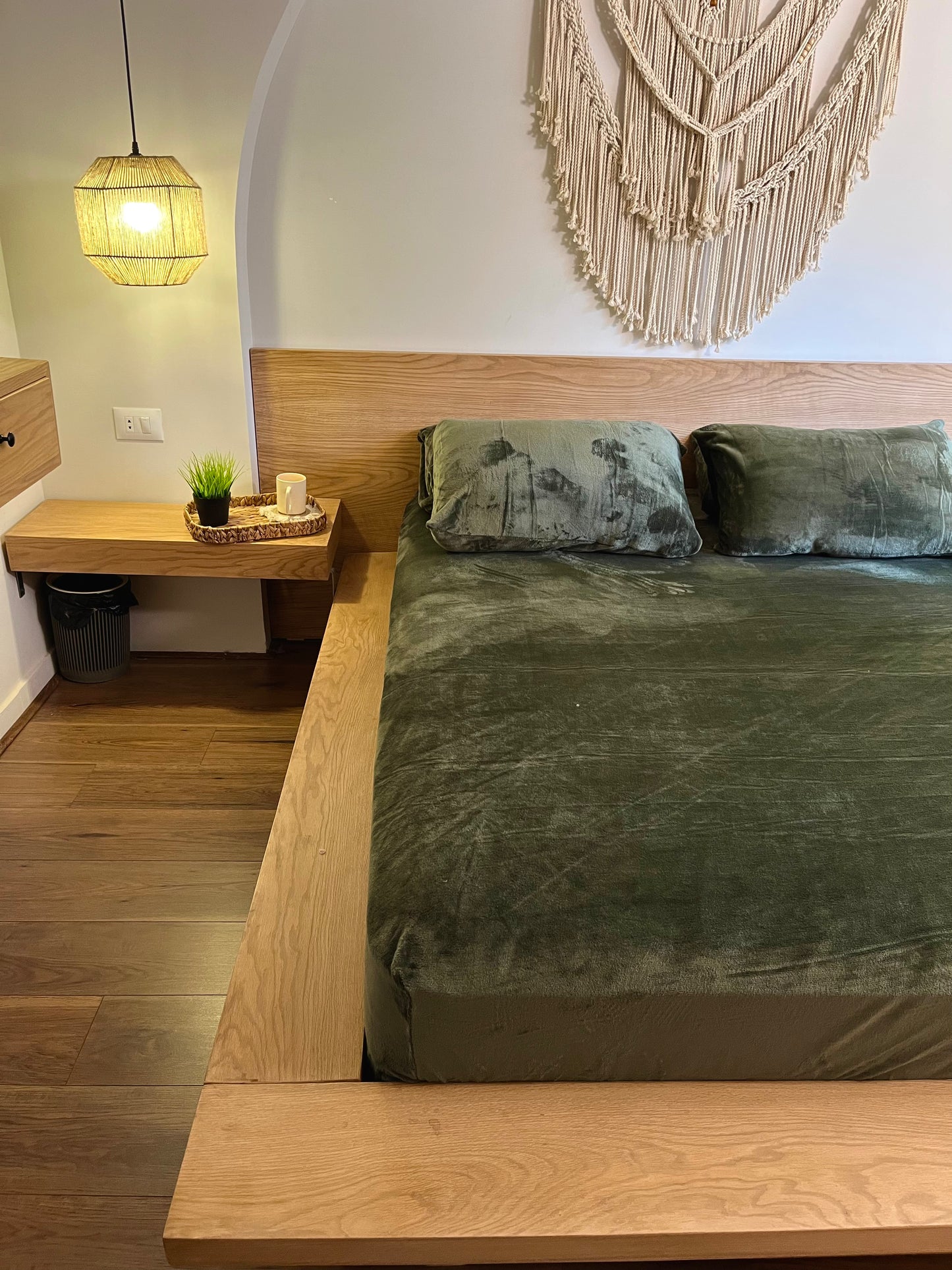 OLIVE Plain Flannel Bedsheet