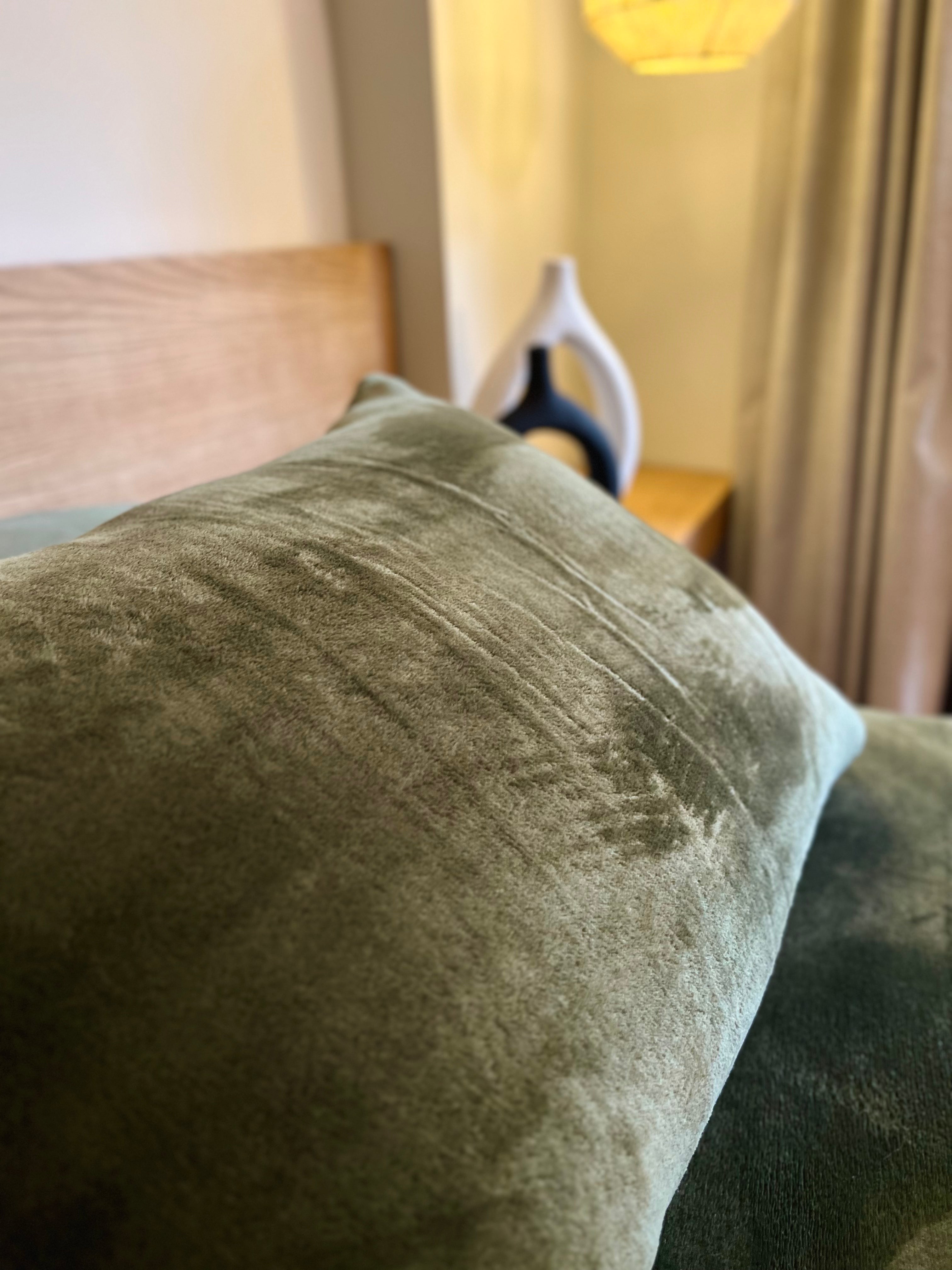 OLIVE Plain Flannel Bedsheet