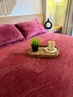 CASHMERE Plain Flannel Bedsheet