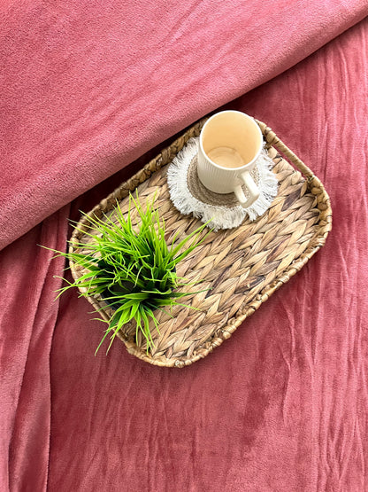 CASHMERE Plain Flannel Duvet Cover