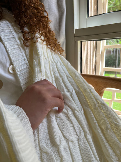 MILKY Knitted Cotton Throw Blanket