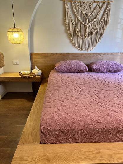 PEONY Floral Velvet Bedsheet
