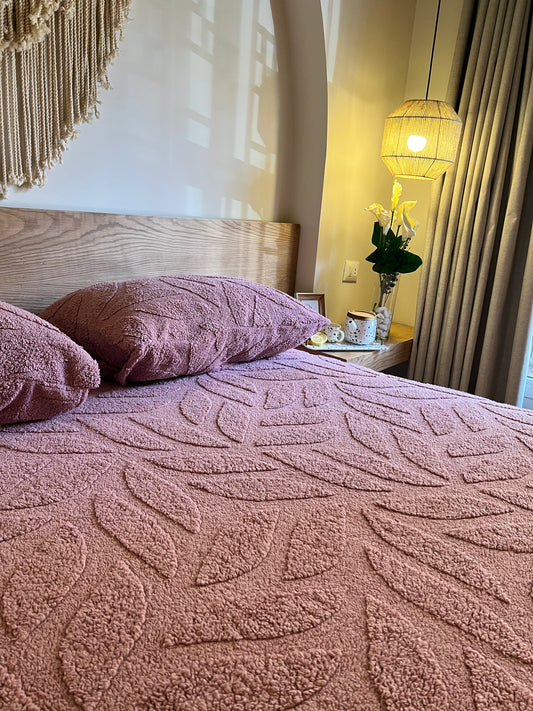 PEONY Floral Velvet Bedsheet