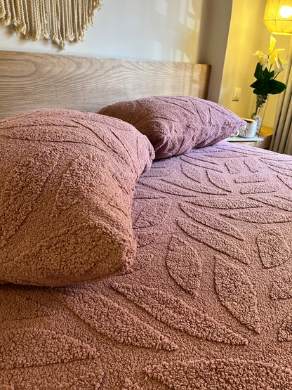 PEONY Floral Velvet Bedsheet