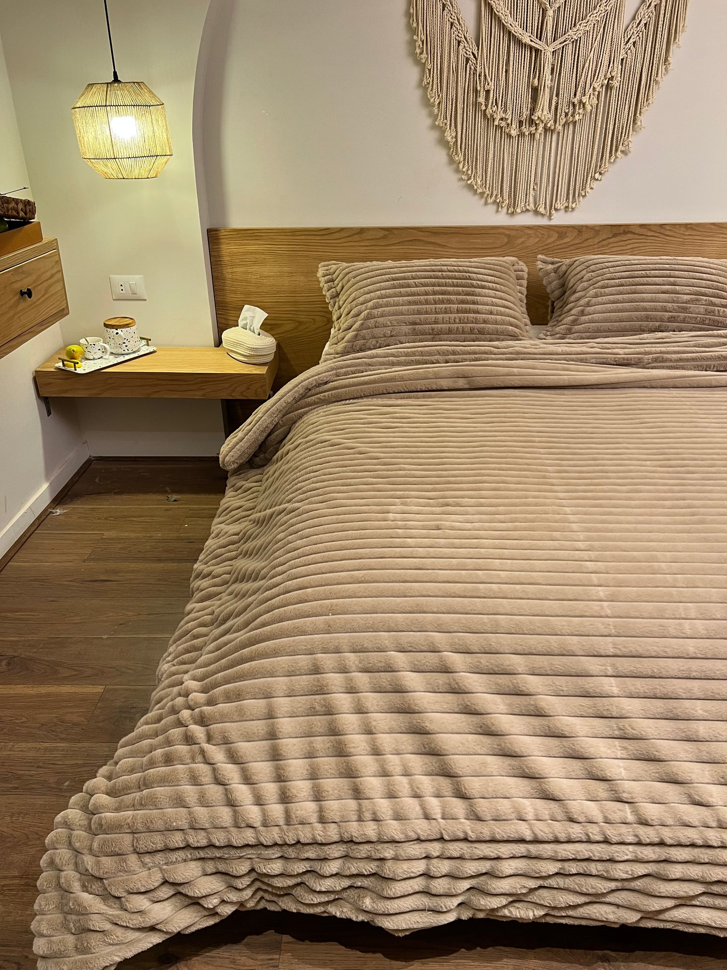 MOCHA Flow Fur Duvet