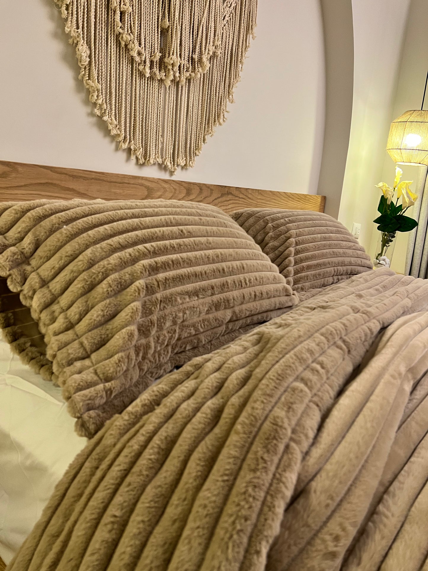 MOCHA Flow Fur Duvet