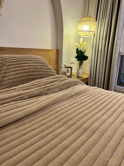 MOCHA Flow Fur Duvet