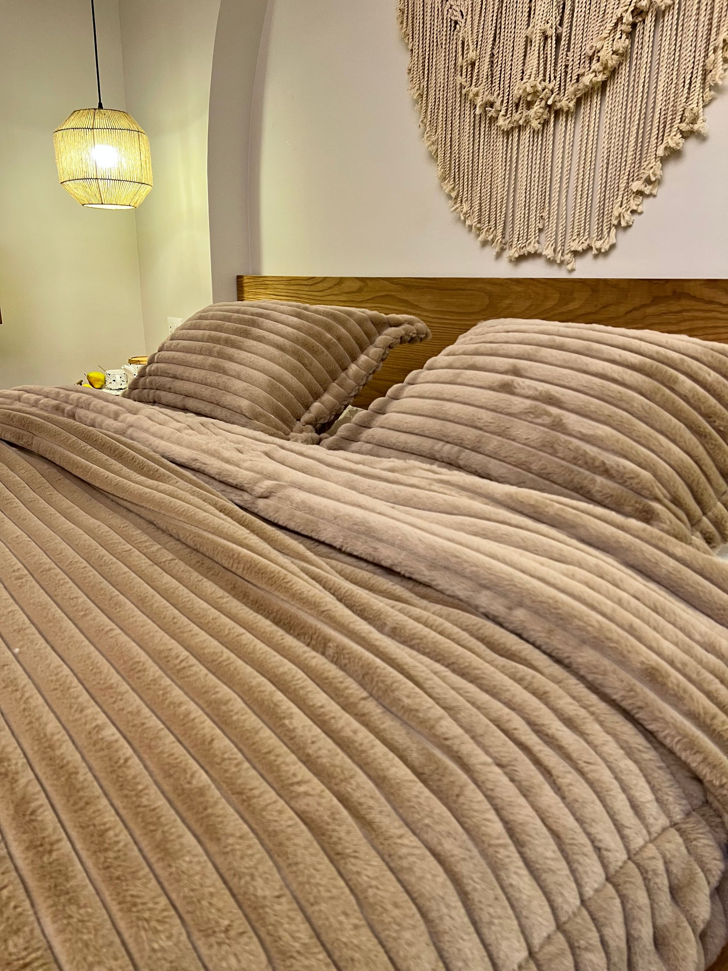 MOCHA Flow Fur Duvet
