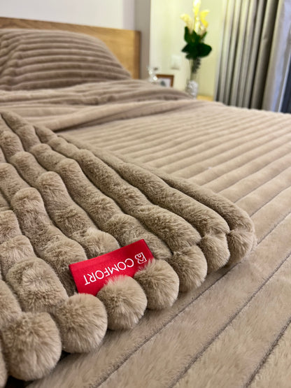 MOCHA Flow Fur Duvet