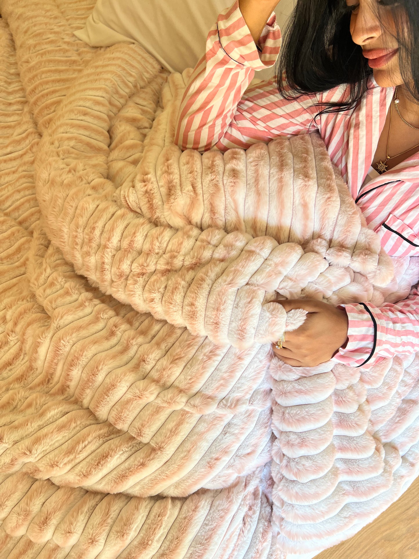 COTTON CANDY Flow Fur Duvet