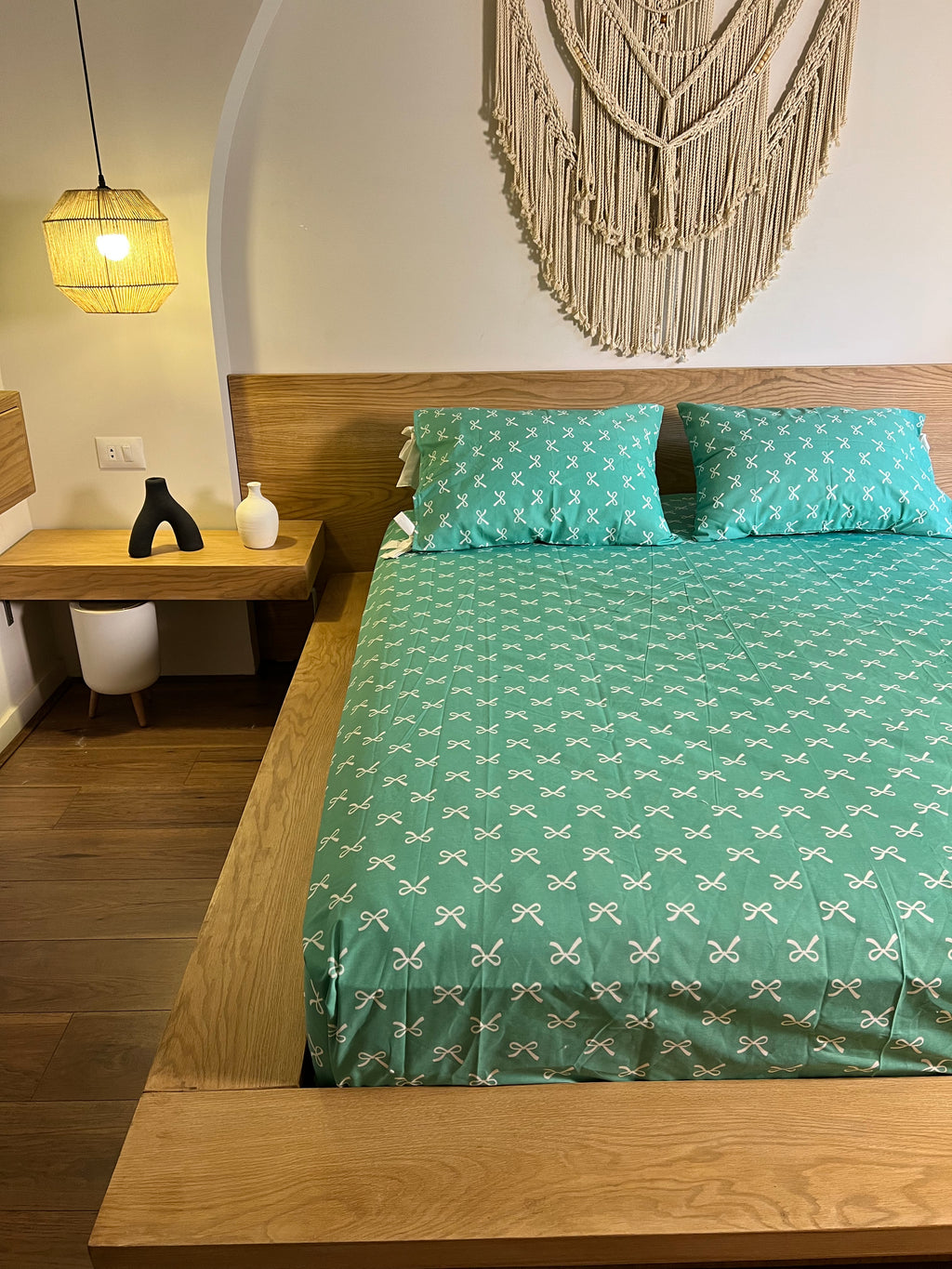 AVOCADO BOWELLA cotton bedsheet