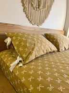 CARAMEL BOWELLA cotton bedsheet