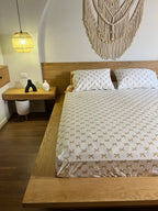 TOFFEE BOWELLA cotton bedsheet