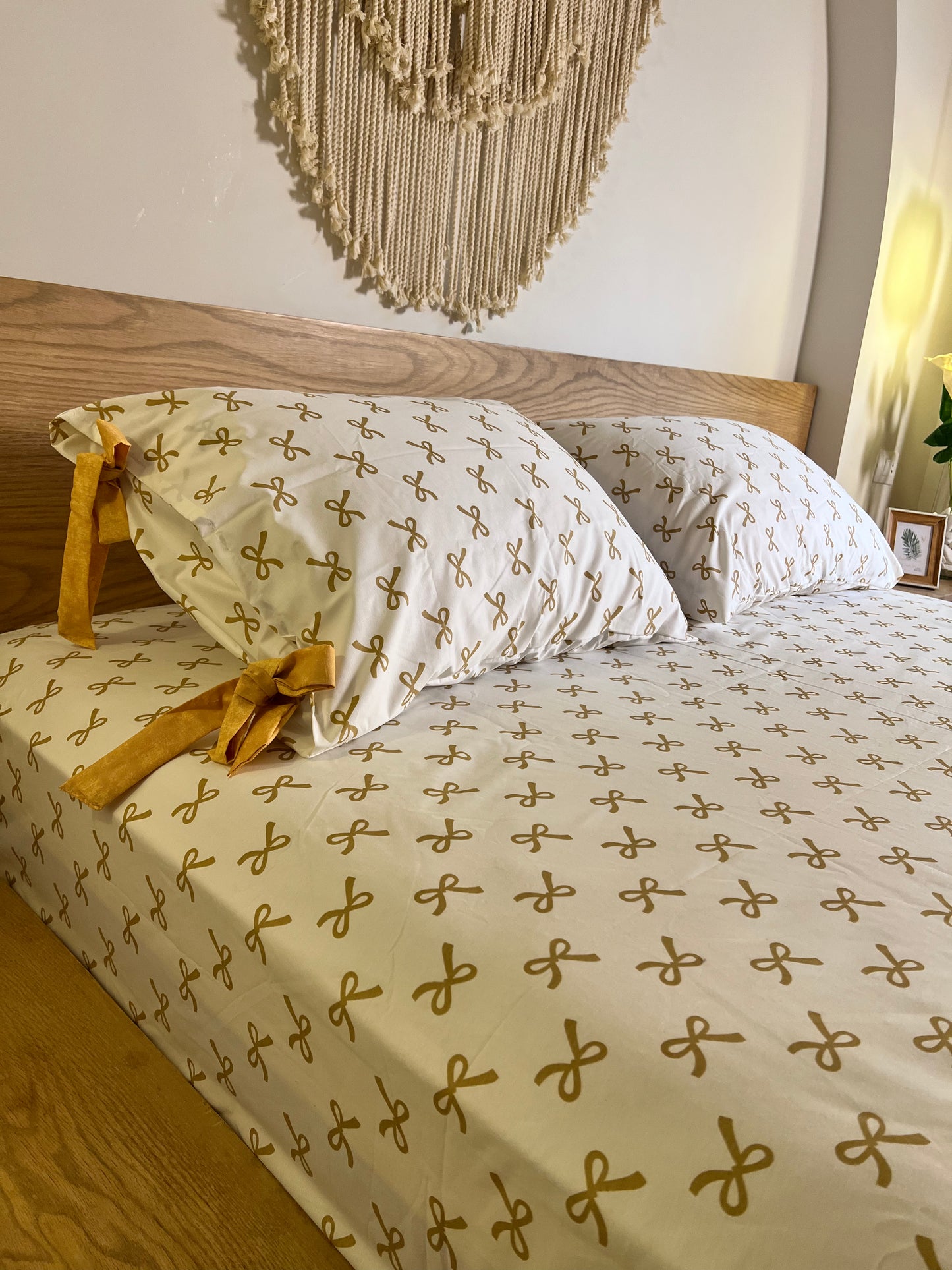 TOFFEE BOWELLA cotton bedsheet