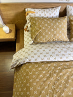 CARAMEL BOWELLA cotton duvet cover