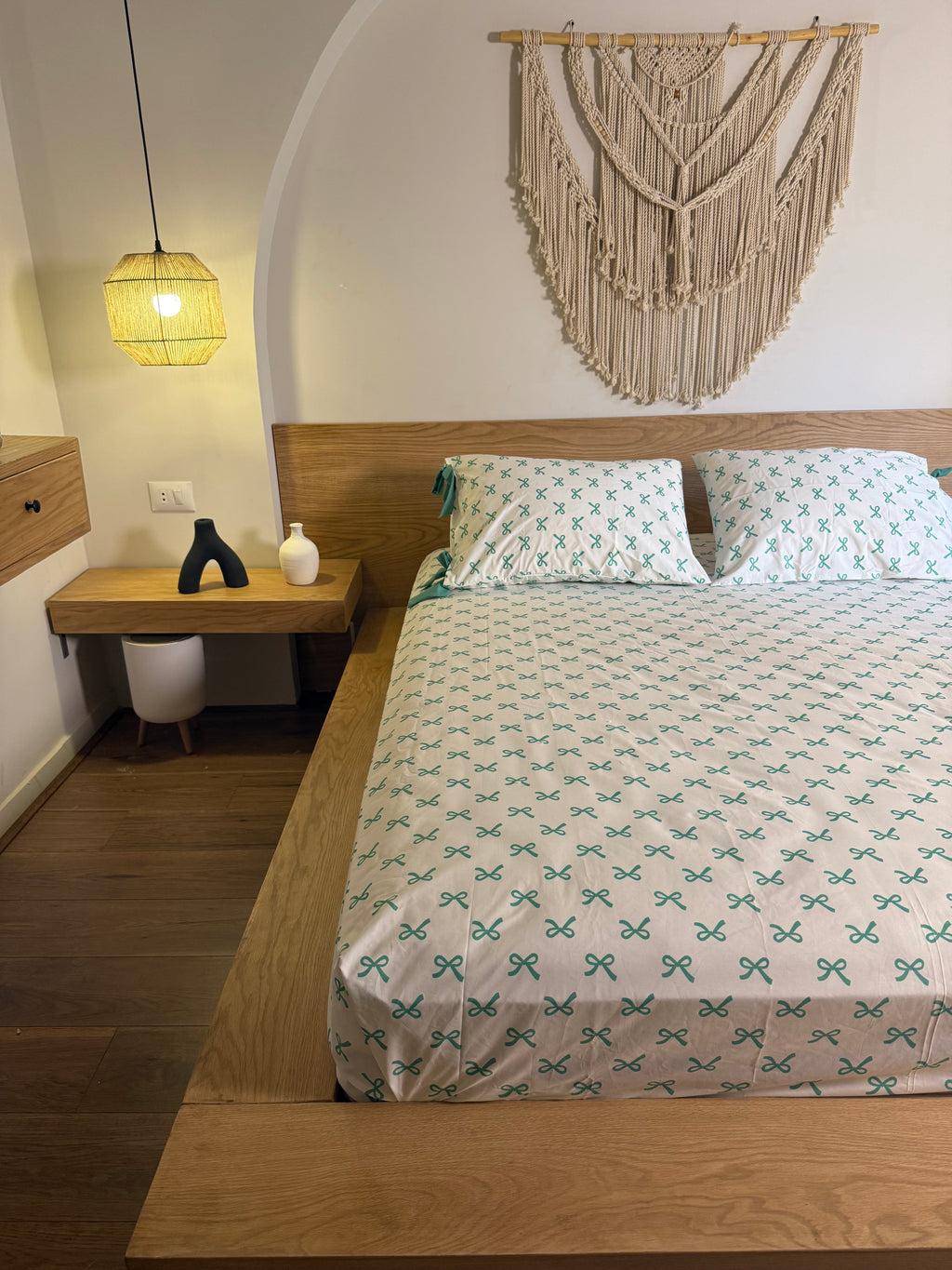 SAGE BOWELLA cotton bedsheet