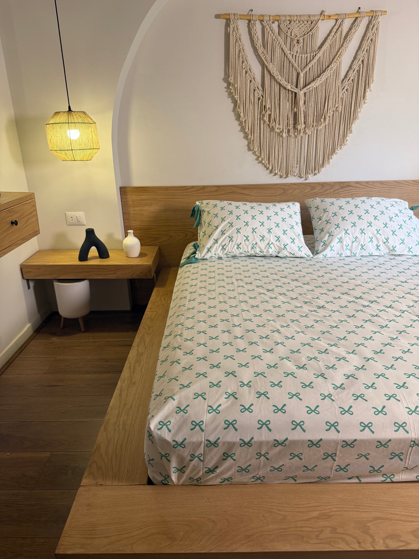 SAGE BOWELLA cotton bedsheet