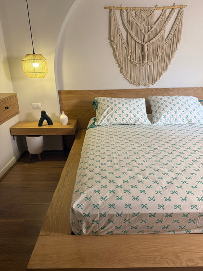 SAGE BOWELLA cotton bedsheet