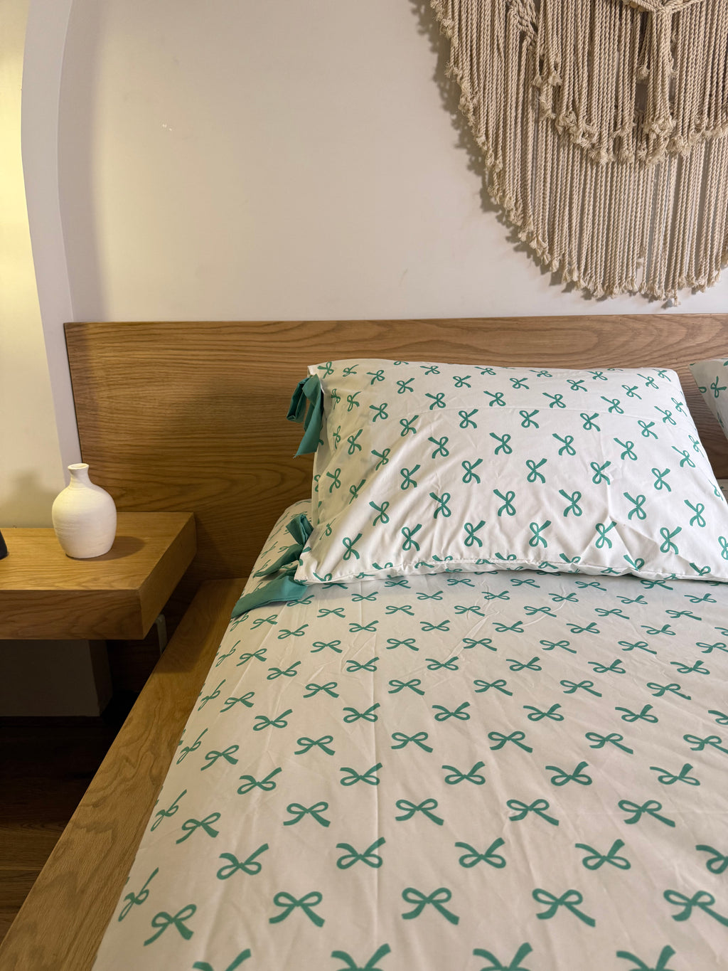 SAGE BOWELLA cotton bedsheet