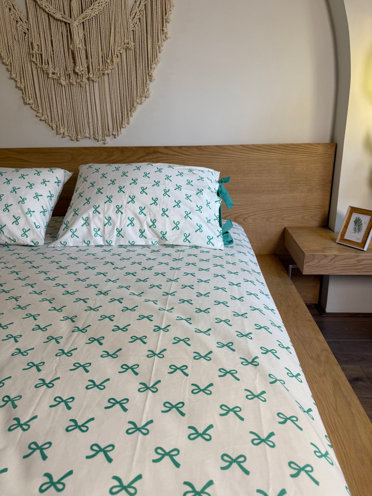 SAGE BOWELLA cotton bedsheet