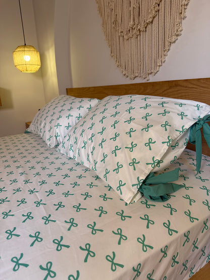 SAGE BOWELLA cotton bedsheet