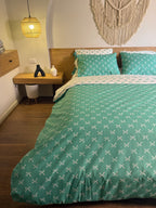 AVOCADO BOWELLA cotton duvet cover