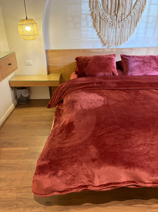 TERRA Plain Flannel Duvet Cover