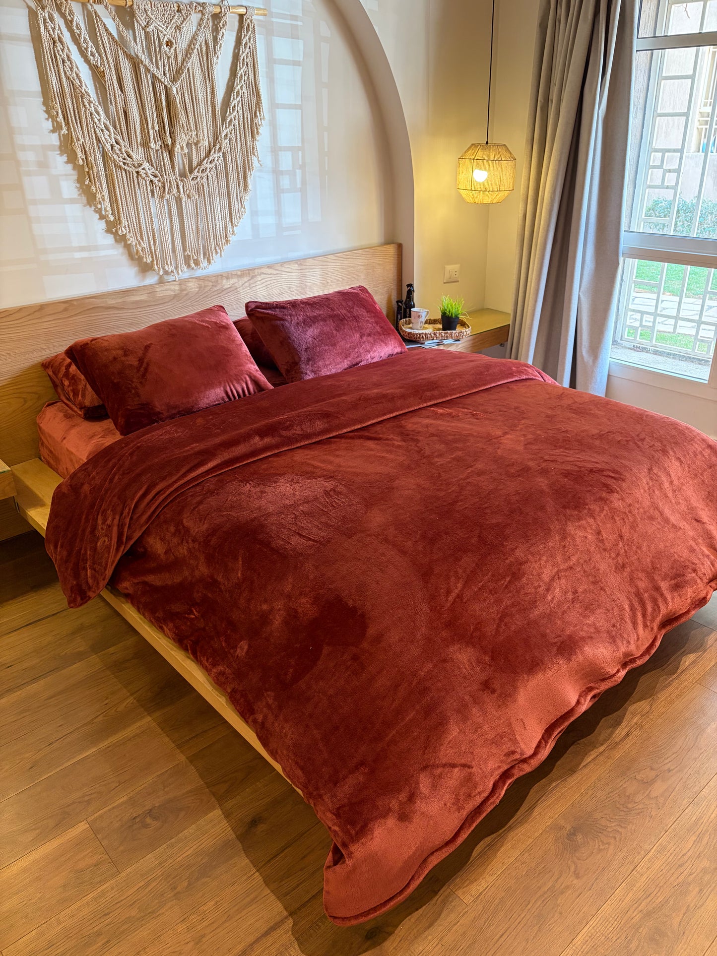 TERRA Plain Flannel Duvet Cover