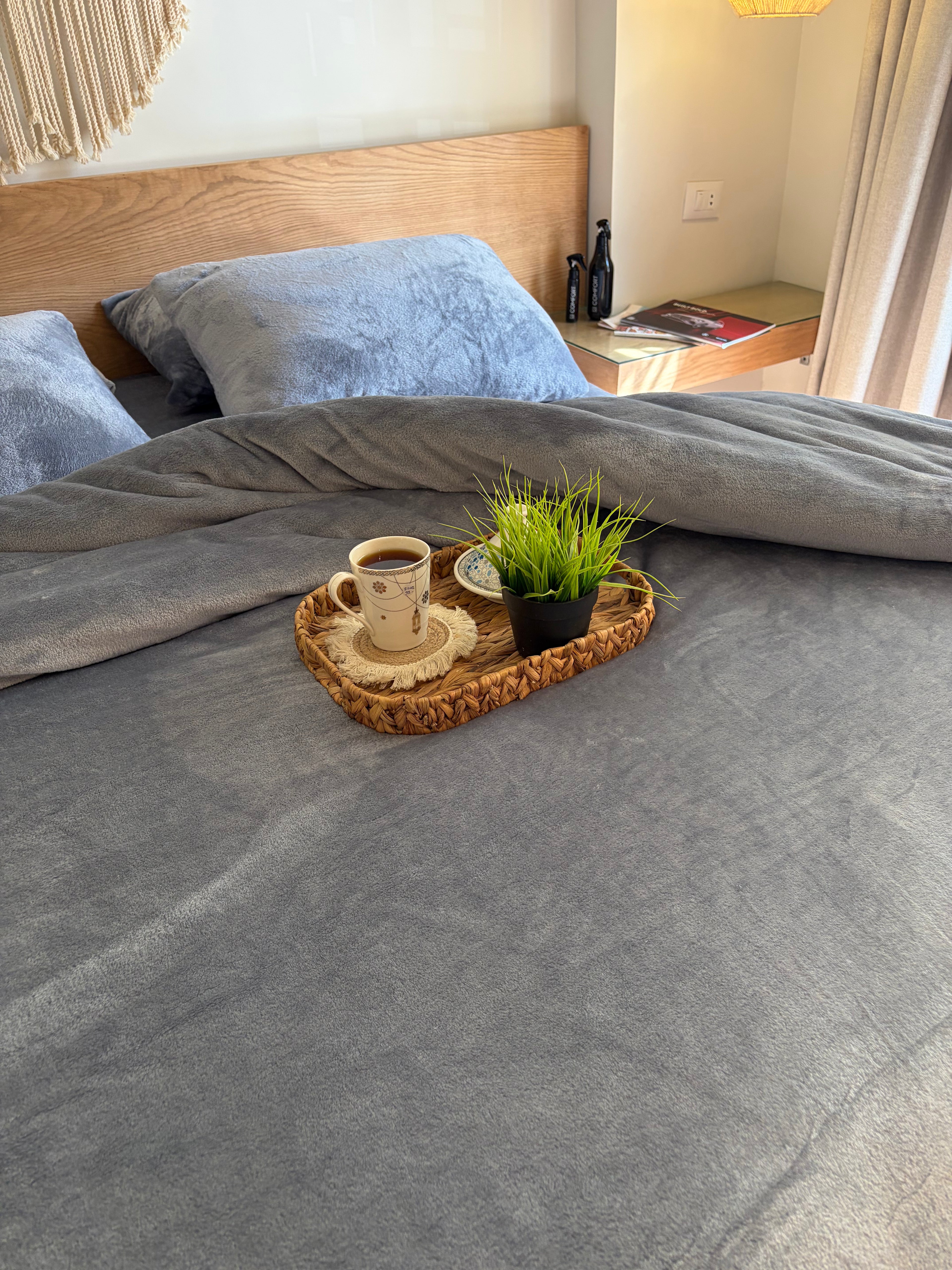 CLOUD Plain Flannel Duvet Cover