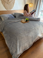 CLOUD Plain Flannel Duvet Cover