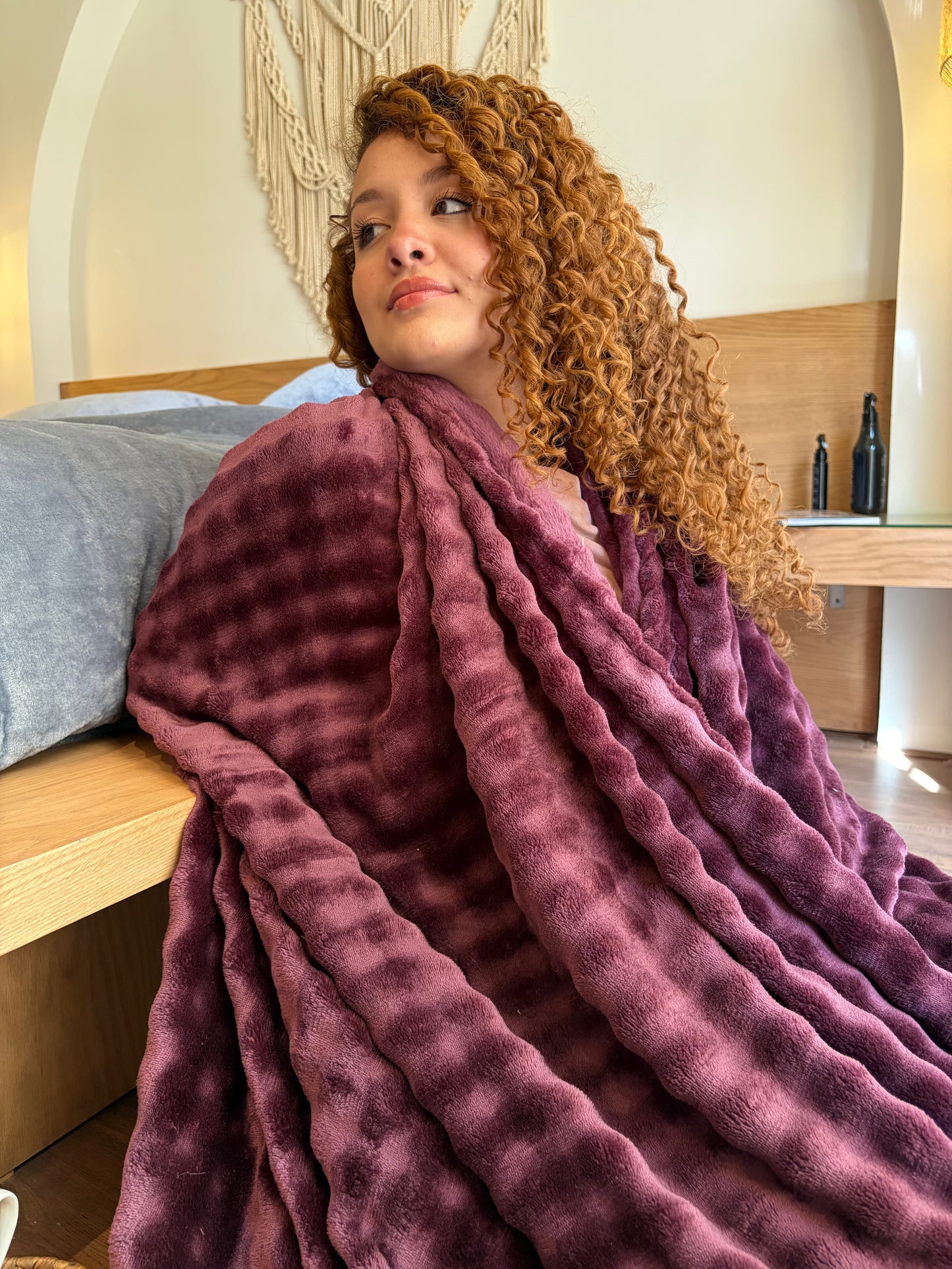 MULBERRY Bubbles Blanket