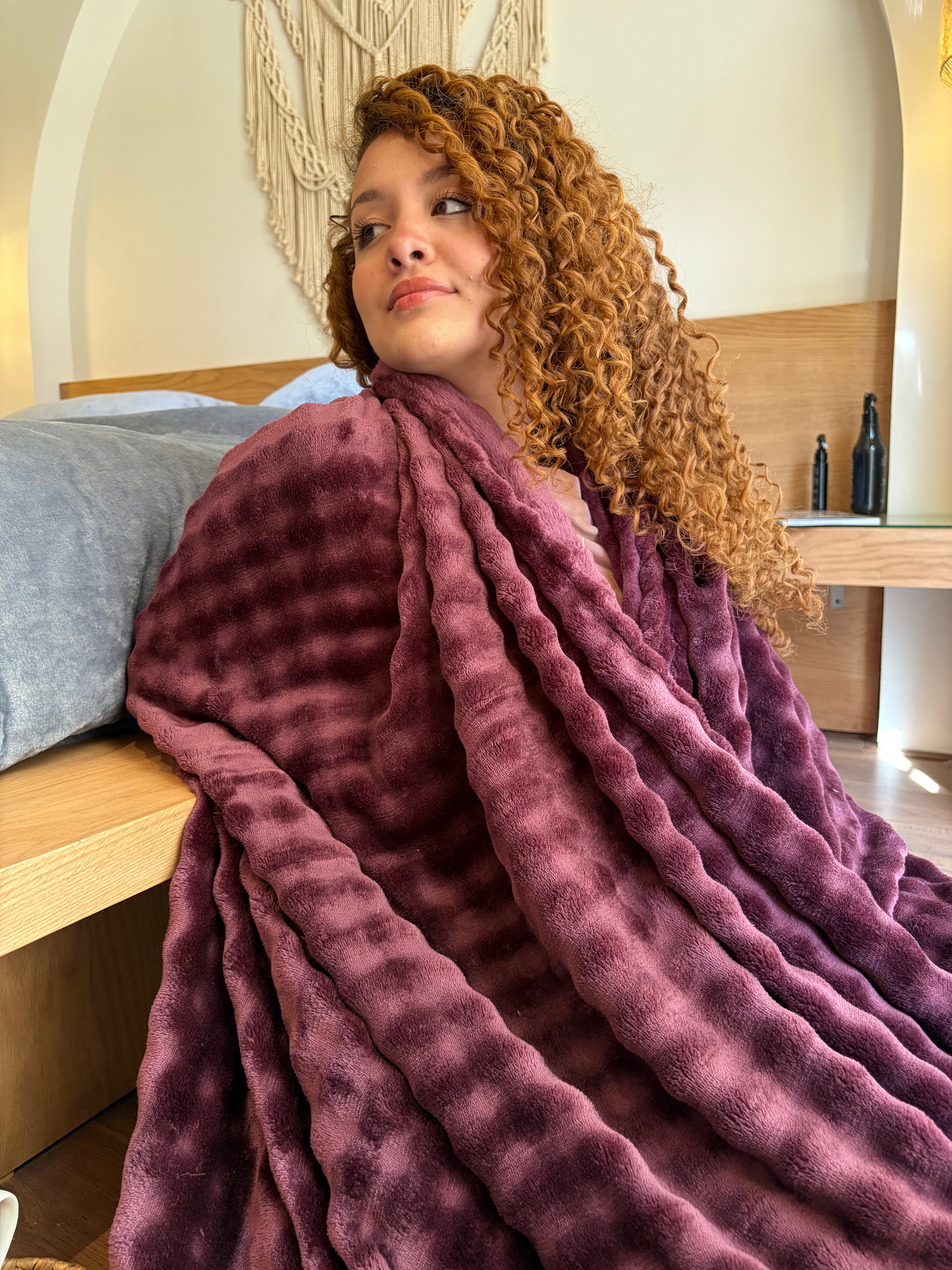 MULBERRY Bubbles Blanket