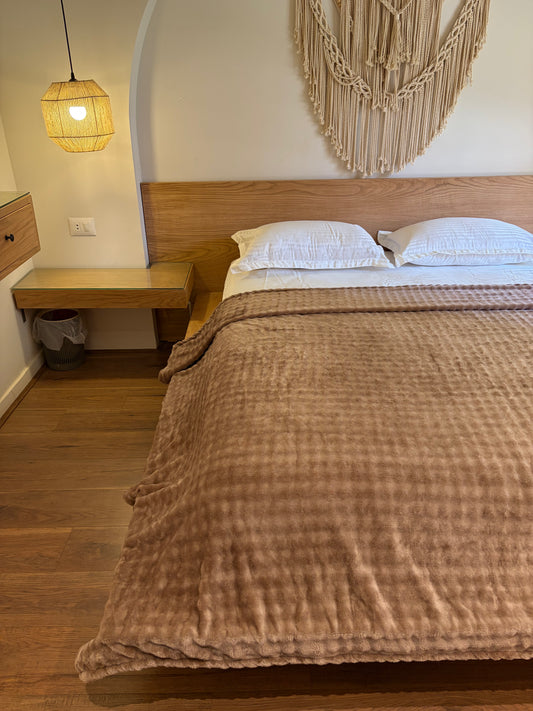 CARAMEL Bubbles Blanket