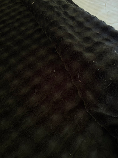 BLACK Bubbles Blanket