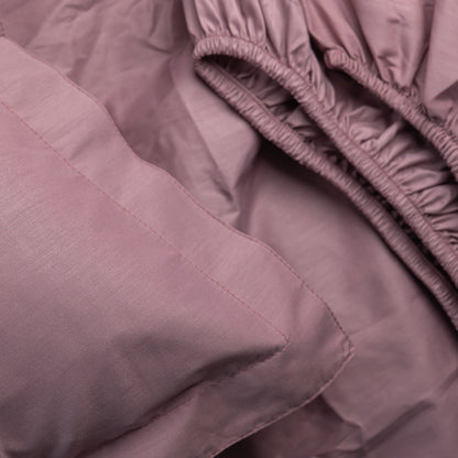 PLUM PURPLE cotton bedsheet