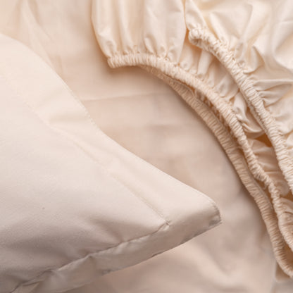 BEIGE cotton bedsheet