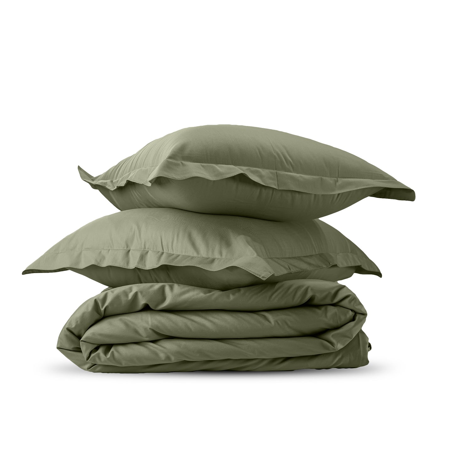 OLIVE  cotton duvet cover