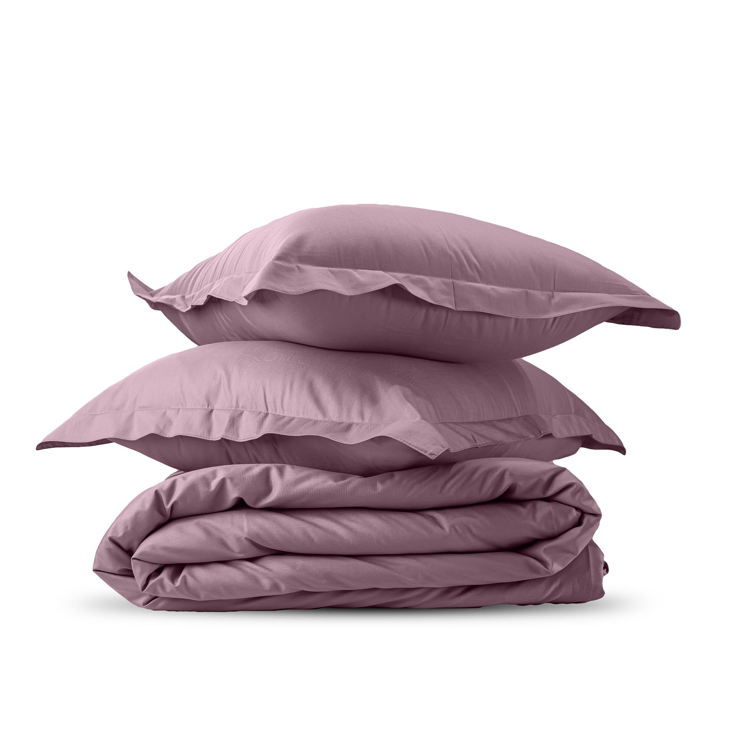 PLUM PURPLE cotton duvet cover
