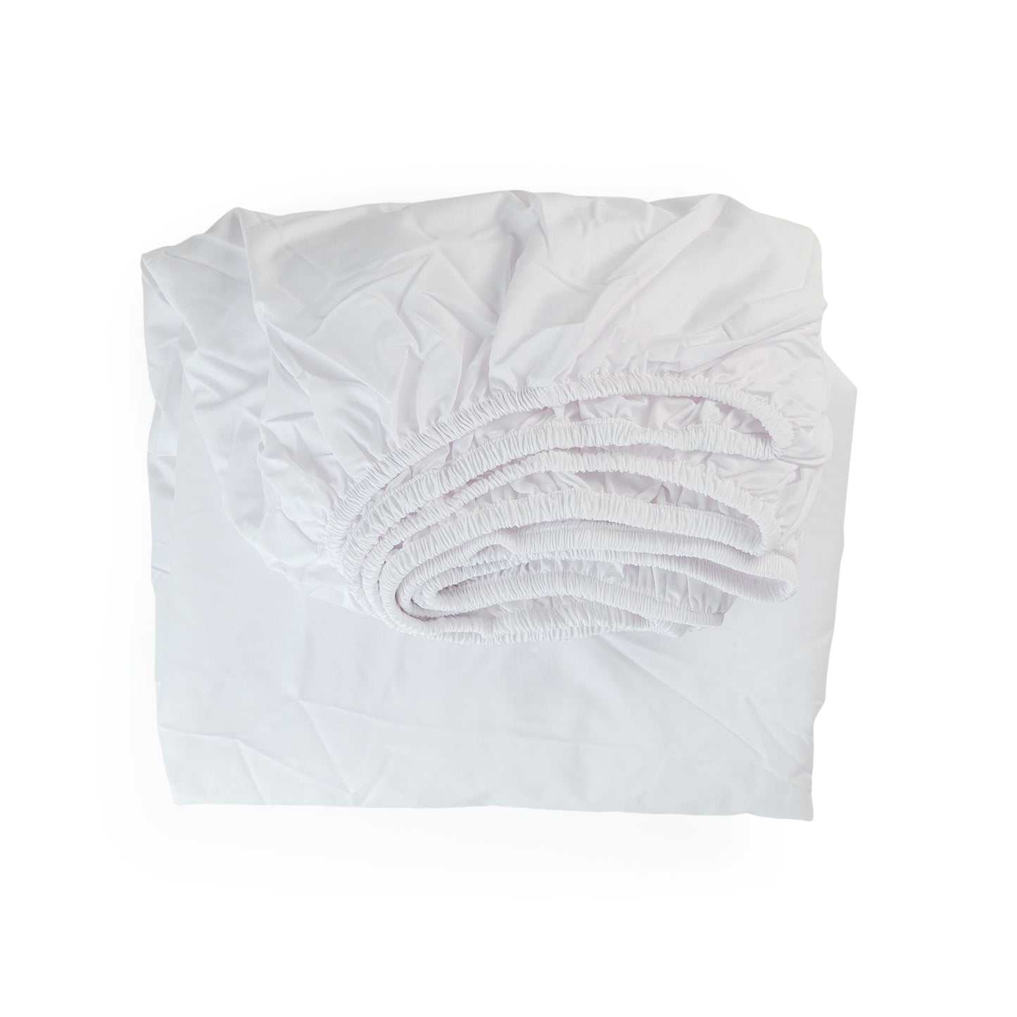 WHITE cotton bedsheet