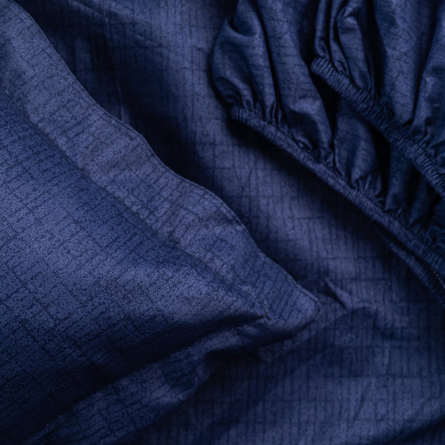 MINIMAL BLUE cotton bedsheet