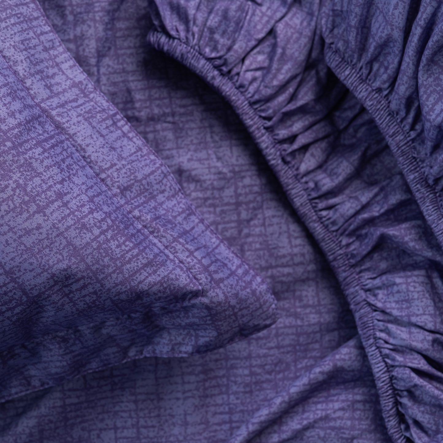 MINIMAL LILAC cotton bedsheet