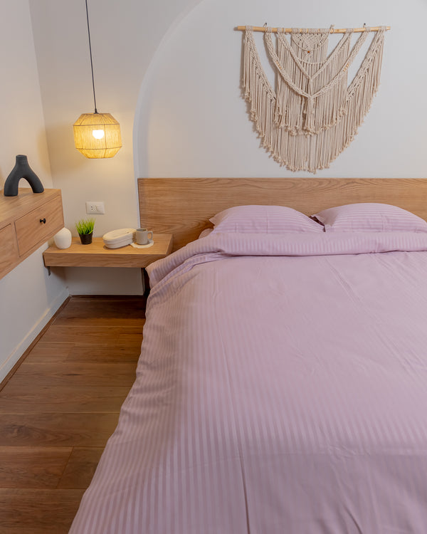 SOFT CASHMERE stripe duvet cover