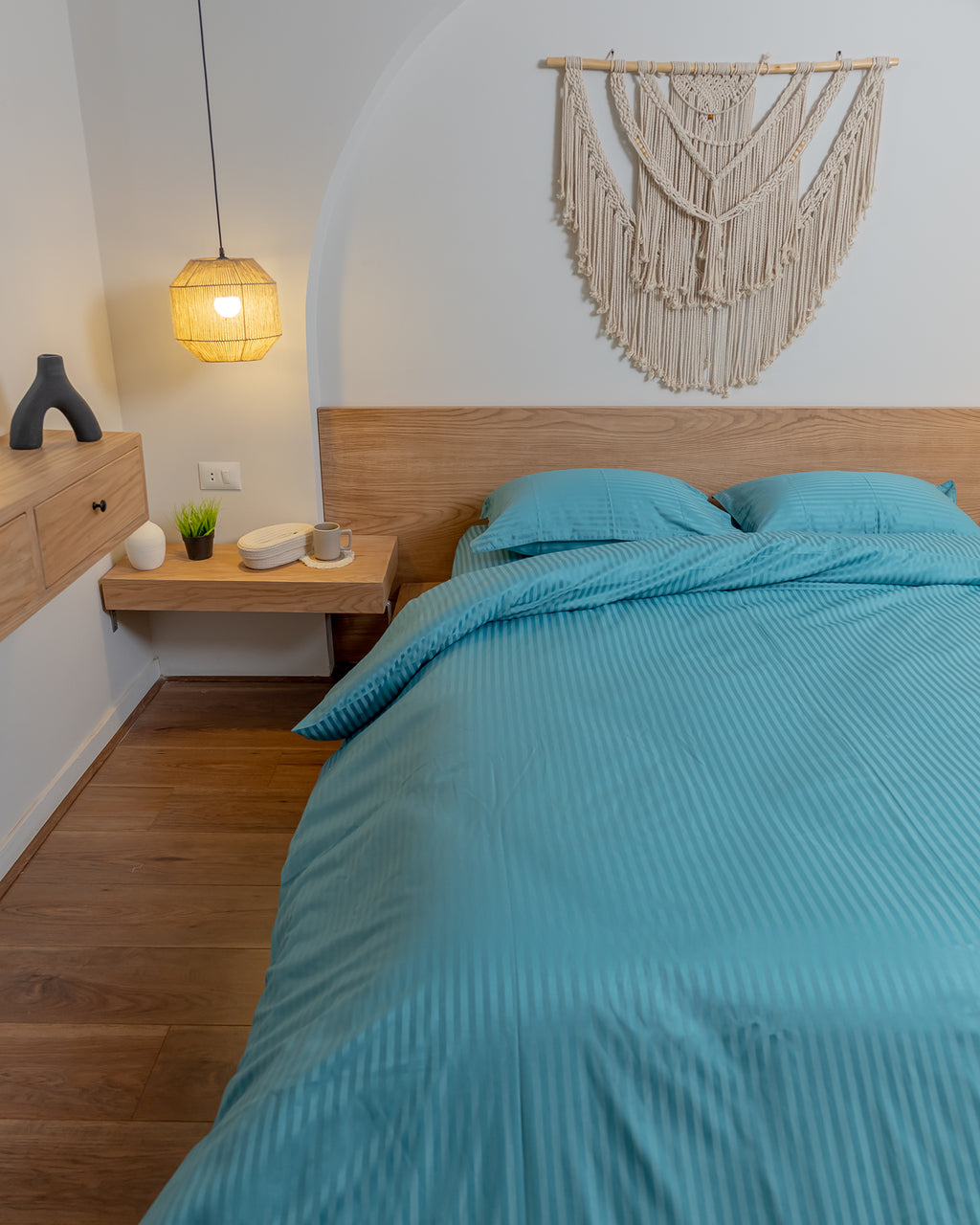 ICEBERG stripe duvet cover