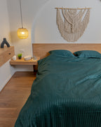 EMERALD stripe duvet cover