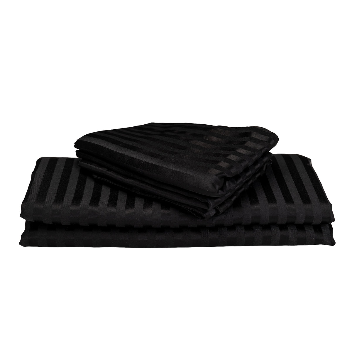 BLACK stripe bedsheet
