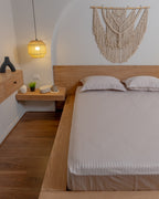 CHAMPAGNE stripe bedsheet