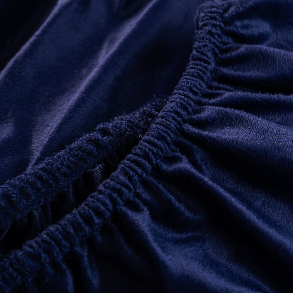 GALAXY Plain Velvet Bedsheet