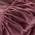 CASHMERE Plain Velvet Bedsheet